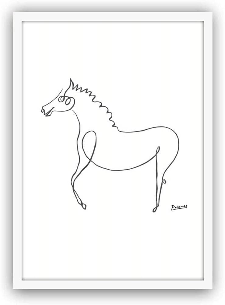 アート作品 ピカソのポスター 額装品 フレームサイズ約 88×68cm アート作品 ピカソのポスター 額装品 フレームサイズ約 88×68cm